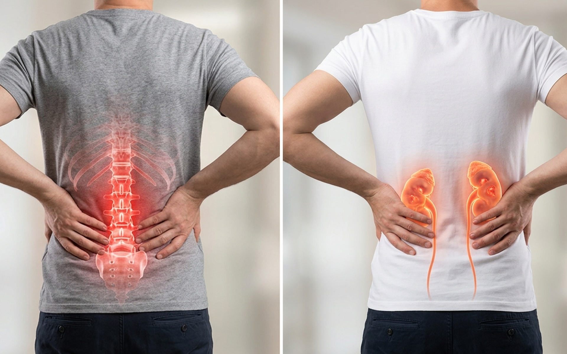 Kidney Pain vs Back Pain